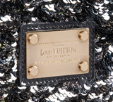 Sequin Black Pochette Rococo