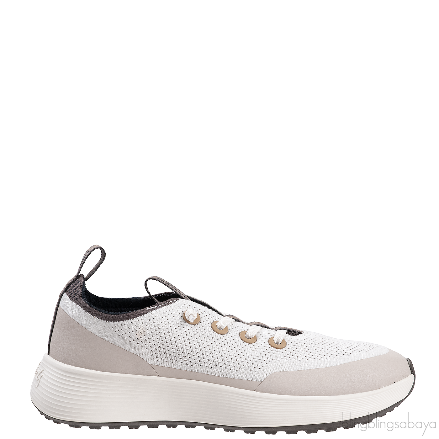 Allbirds Womens Tree Runner Go White/Grey Sneakers