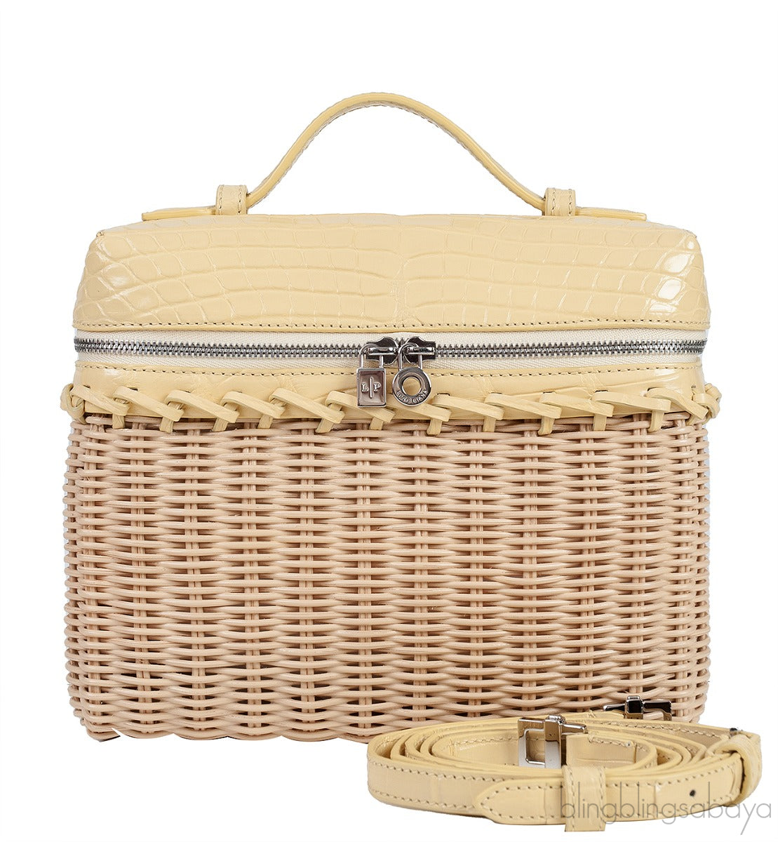 Extra Pocket L19 Wicker Crocodile Bag LTD.