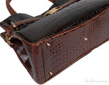 Lana Marks Positano Alligator Bag