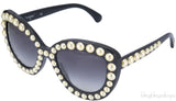 Pearl Cat Eye Sunglasses