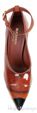 Evan Patent Leather 105 mm Pumps