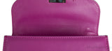 Fuchsia Rockstud Glam Shoulder Bag