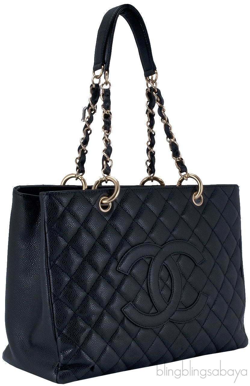 Black Caviar Shopping Tote