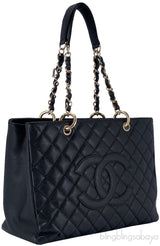 Black Caviar Shopping Tote