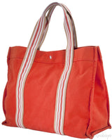 Orange Cotton Canvas Tote
