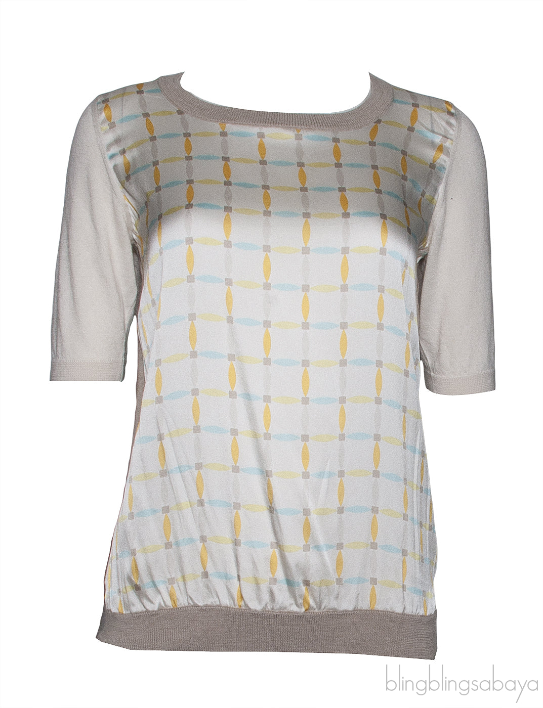 Printed Top & Cardigan