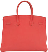 Birkin 35 Capucine Togo GHW