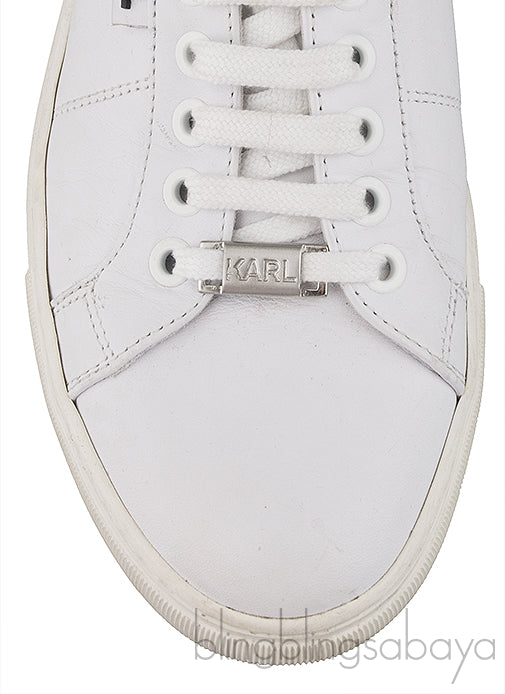 White Low Top Sneakers