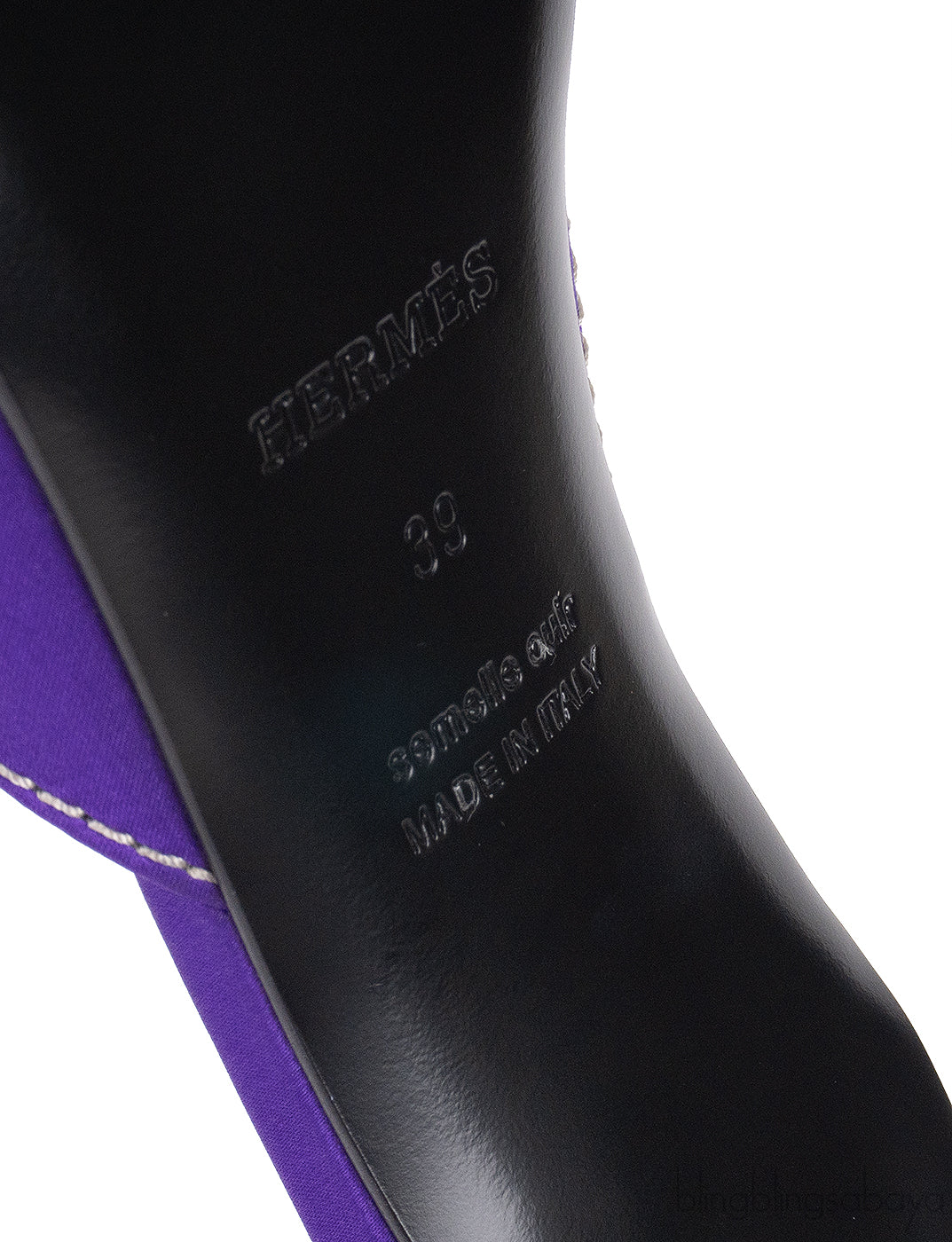 Hermes Marilyn 40 Sandals Violet Zinzolin