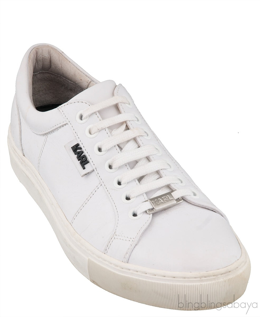 White Low Top Sneakers