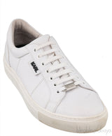 White Low Top Sneakers