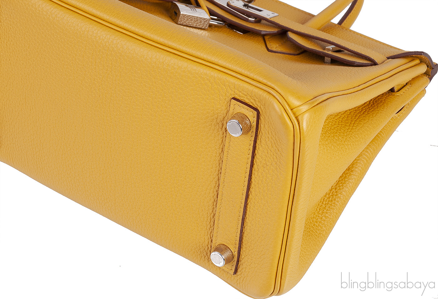 Birkin 25 Jaune Ambre Togo PHW