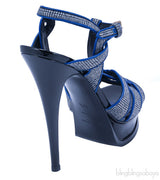 Tribute T-Strap Sandals with Canvas
