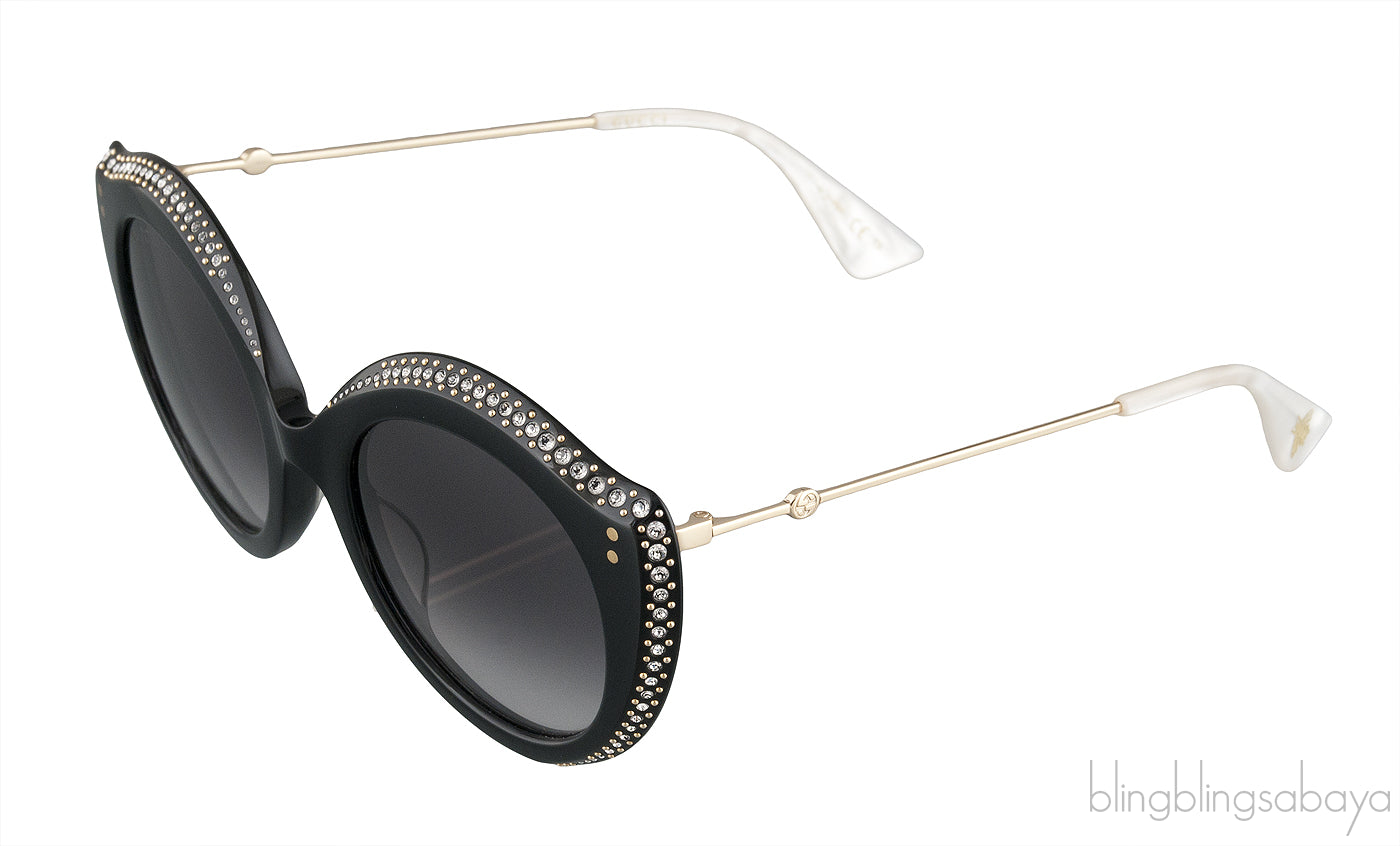 GG0214s Crystal Strass Sunglasses