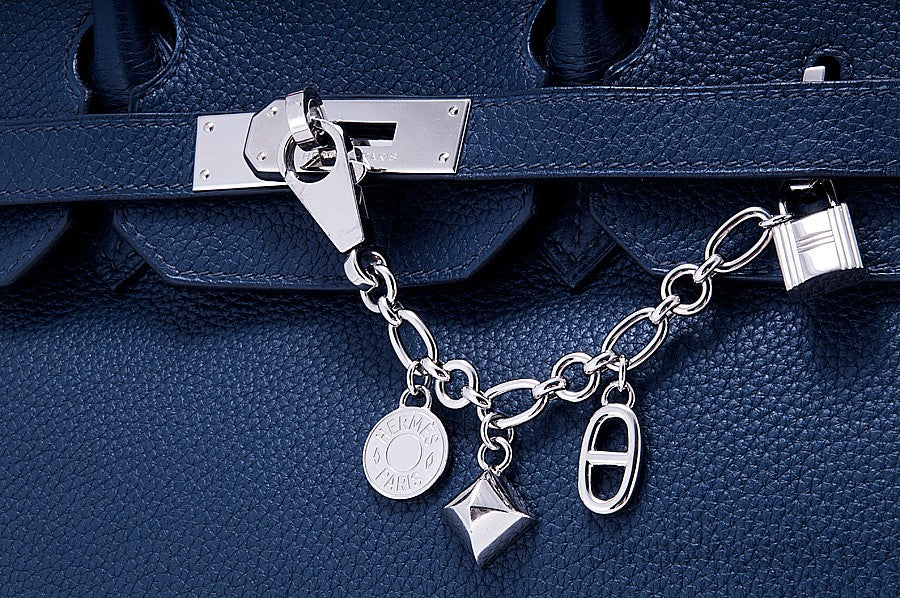 Birkin 35 Blue Abysse Togo