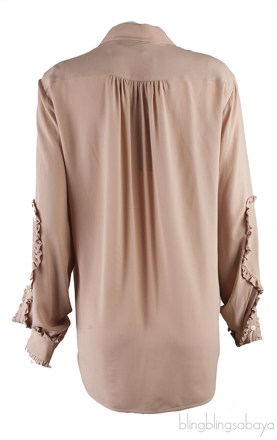 Donna Nude Long Sleeve Shirt