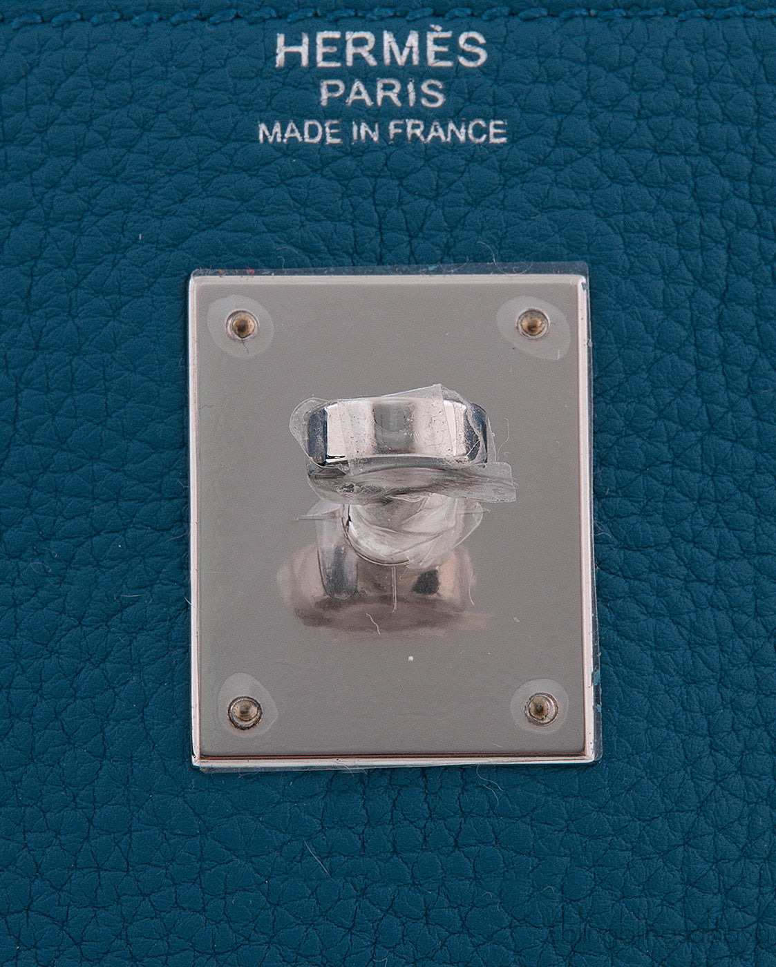 Kelly 32 Retourne Bleu Cobalt Togo