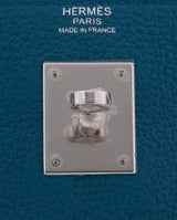 Kelly 32 Retourne Bleu Cobalt Togo