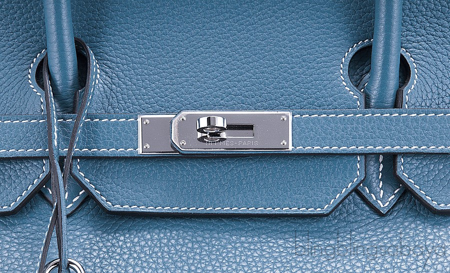 Birkin 40 Blue Jean Togo