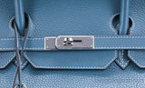 Birkin 40 Blue Jean Togo