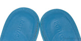 Blue Lido Intrecciato Mules