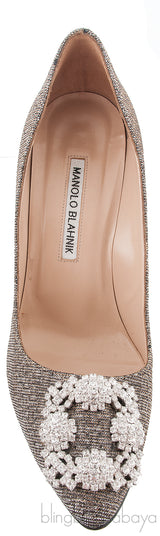 Hangisi Notturno Gold Pumps