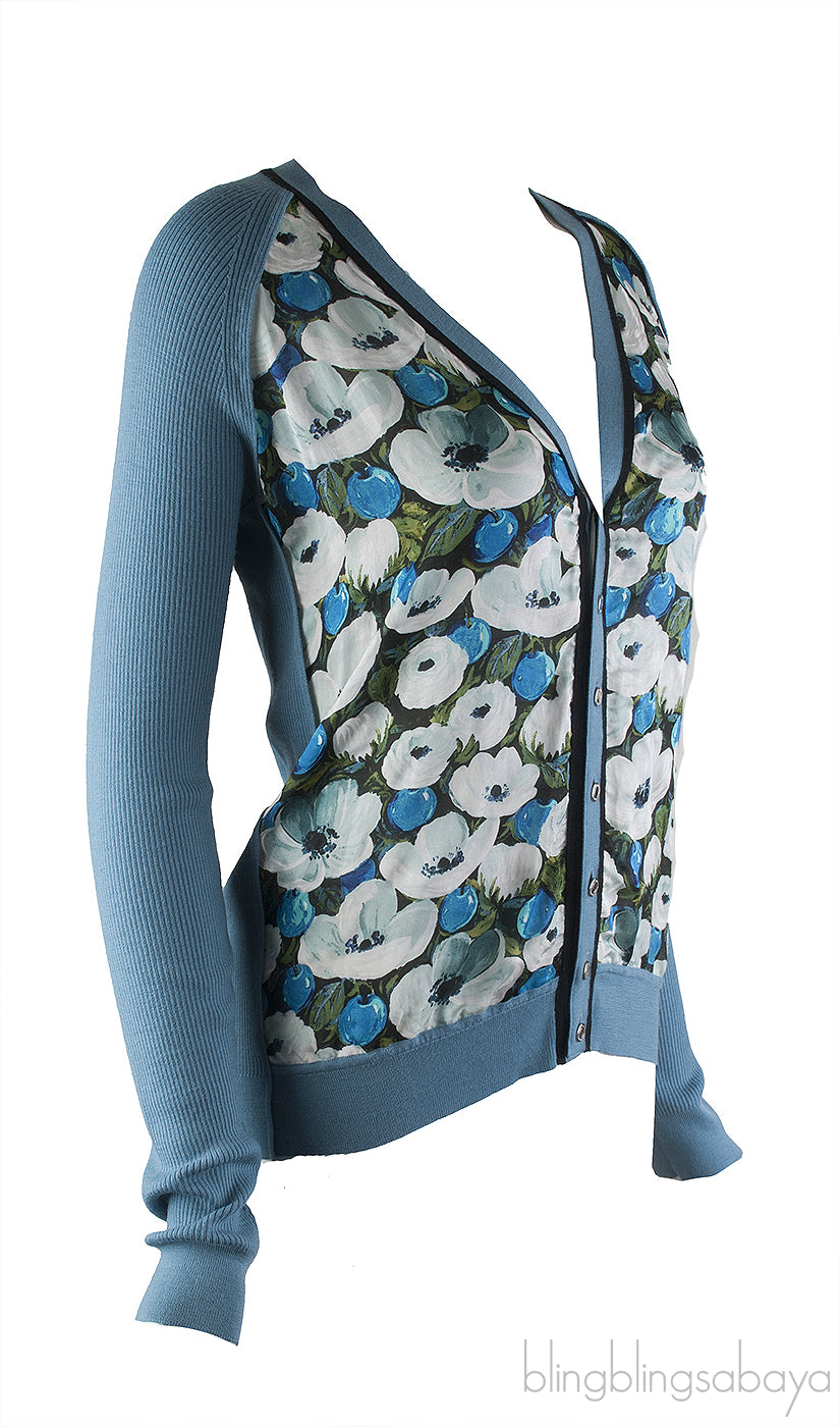 Floral Printed Cardigan