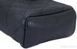 Chanel Black Quilted Phone Holder GHW