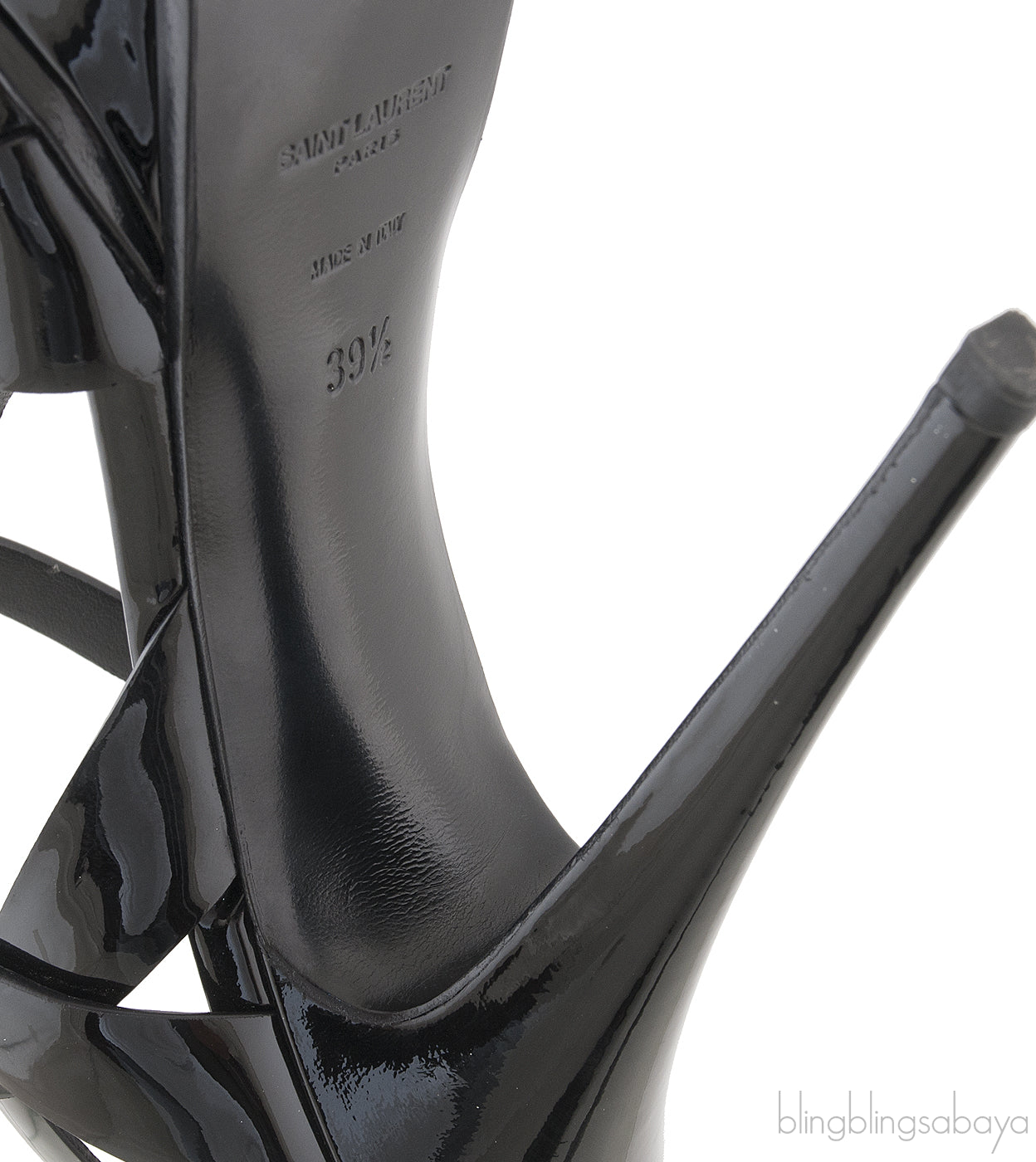 Tribute Black Patent Heels
