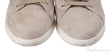 Prada Grey Suede Wedge Sneakers