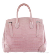 Ricky Light Pink Alligator Bag