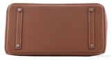 Birkin 35 Gold Taurillon Clem
