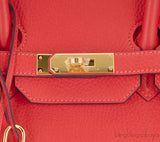 Birkin 35 Rouge Pivoine GHW