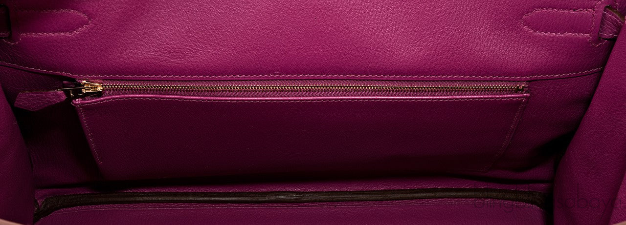 Birkin 35 Tosca Taurillon Clem