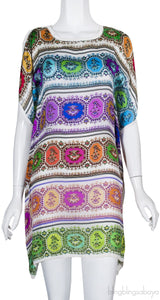 Multicolor Print Sleeveless Top