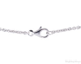 White Gold LOVE Necklace