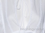 White Batista Cotton Blouse