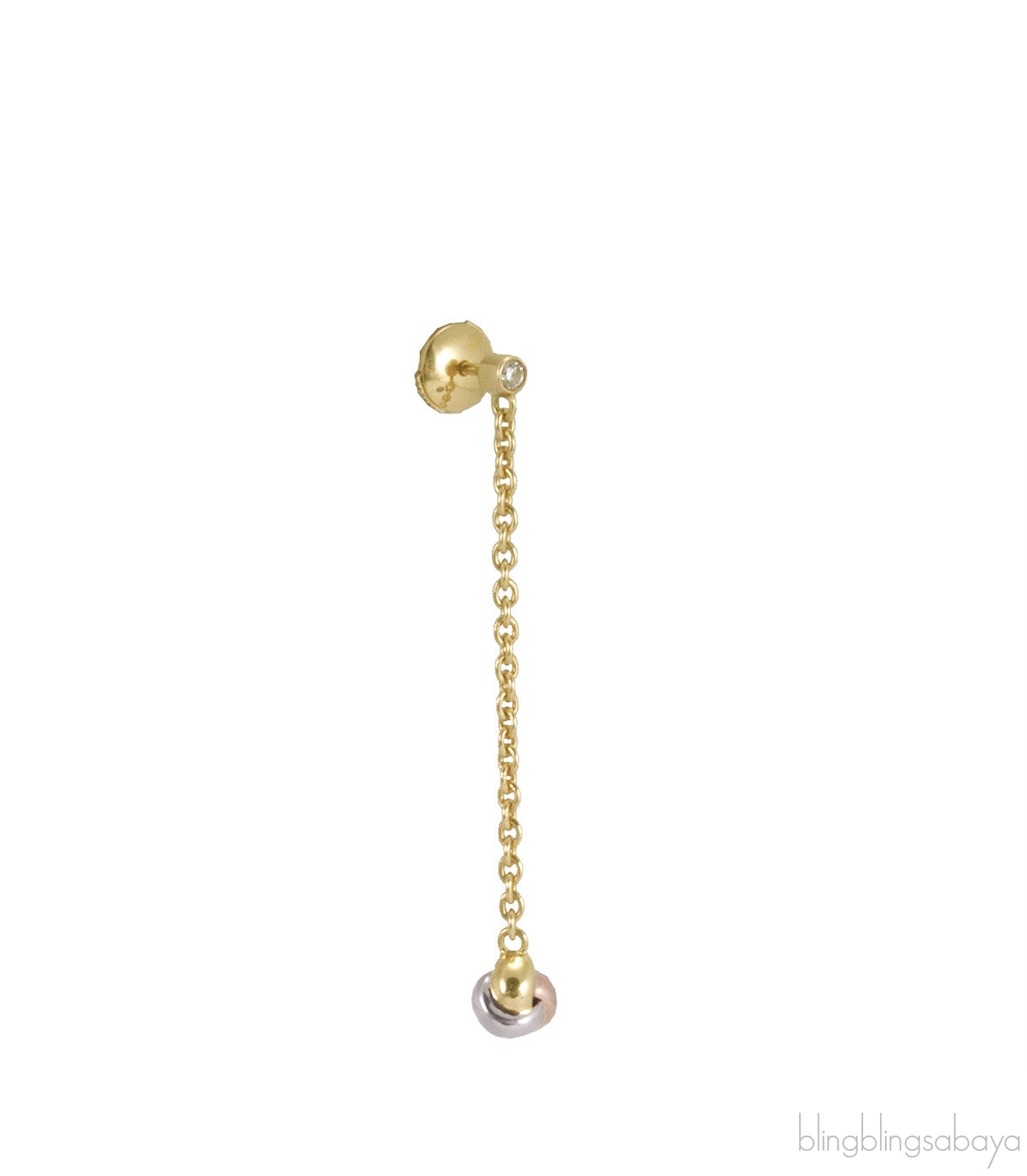 Baby Trinity Necklace & Earrings Set