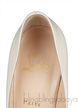 Off-white Patent Pigalle Pump