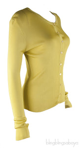 Yellow Mustard Knit Cardigan