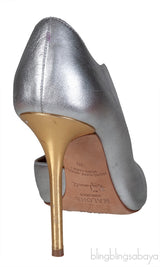 Silver & Gold Pointed Toe Heels