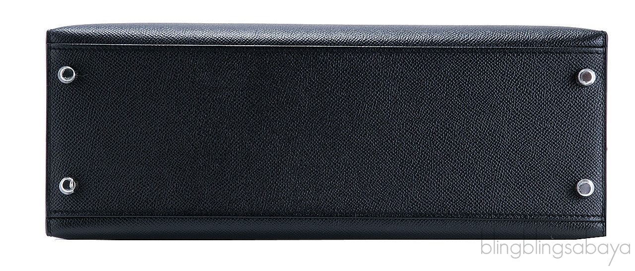 Kelly 32 Black Sellier Epsom