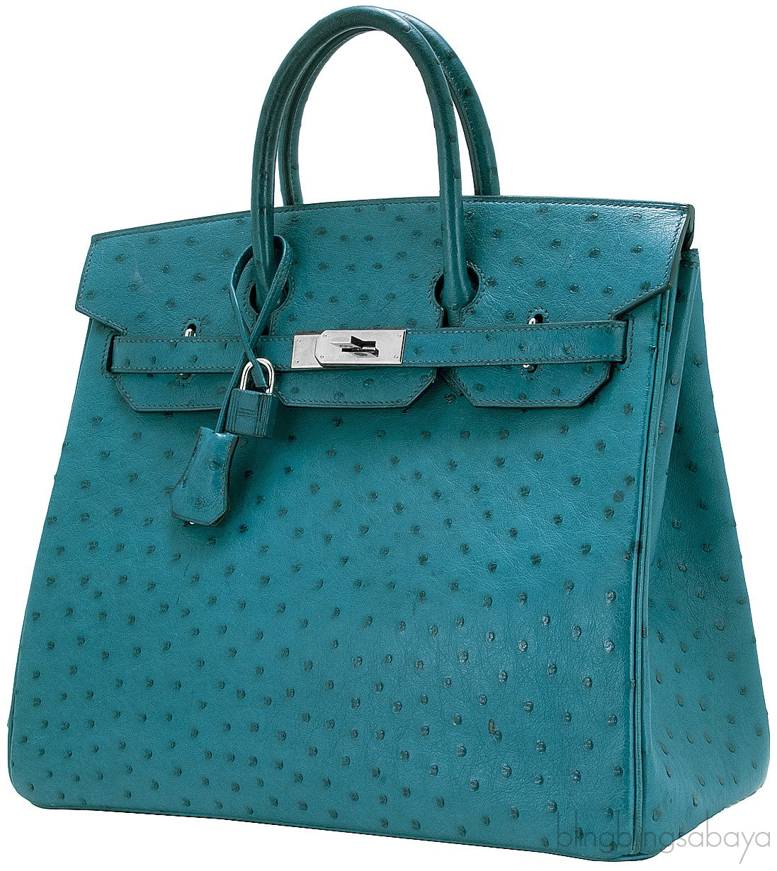 Birkin 32 HAC Blue Cobalt Ostrich