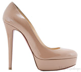 Bianca Nude Patent Pump