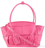 Pink Arco Mini Leather Tote