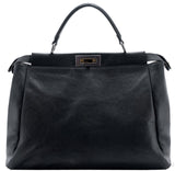 Black Peek-a-boo Satchel