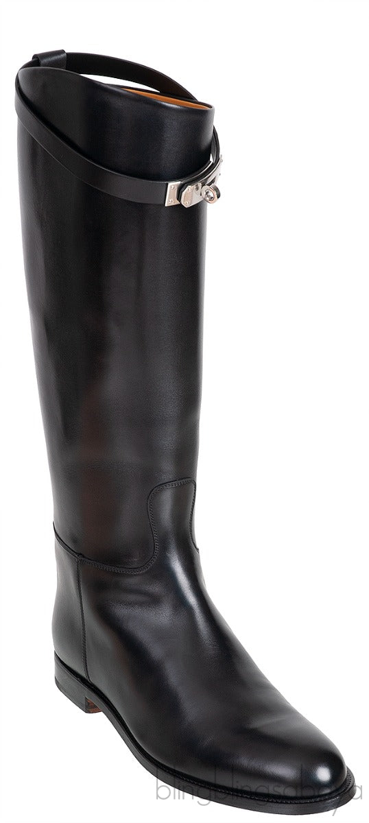Black Jumping Shorter Boots