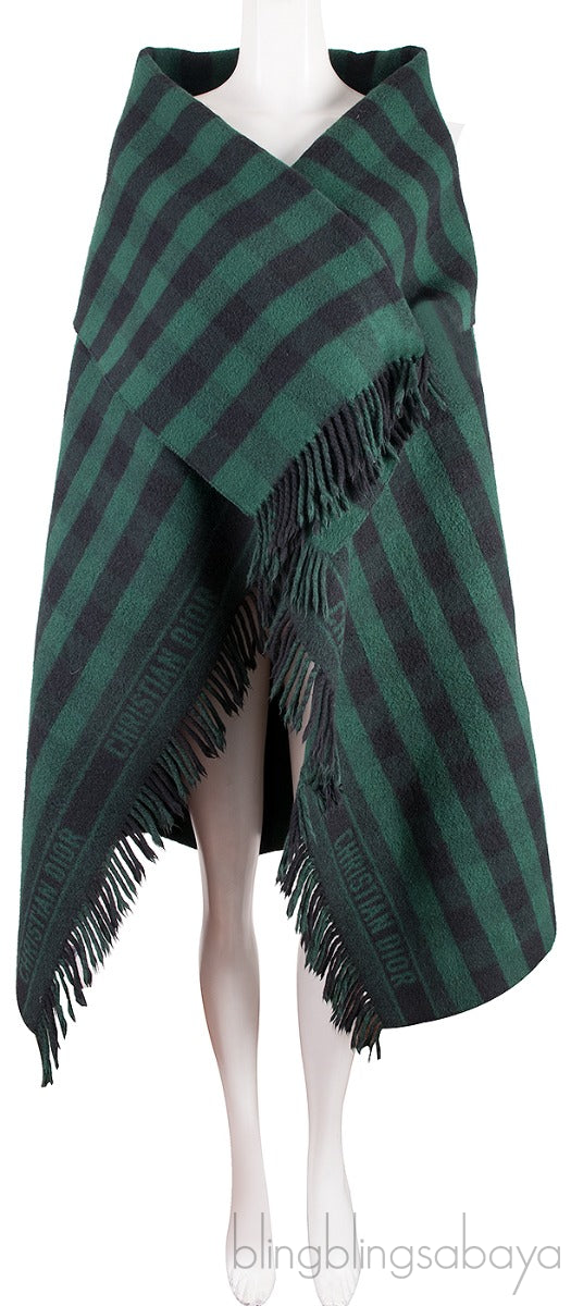 Christian Dior Plaid Check \'N\' Dior Green
