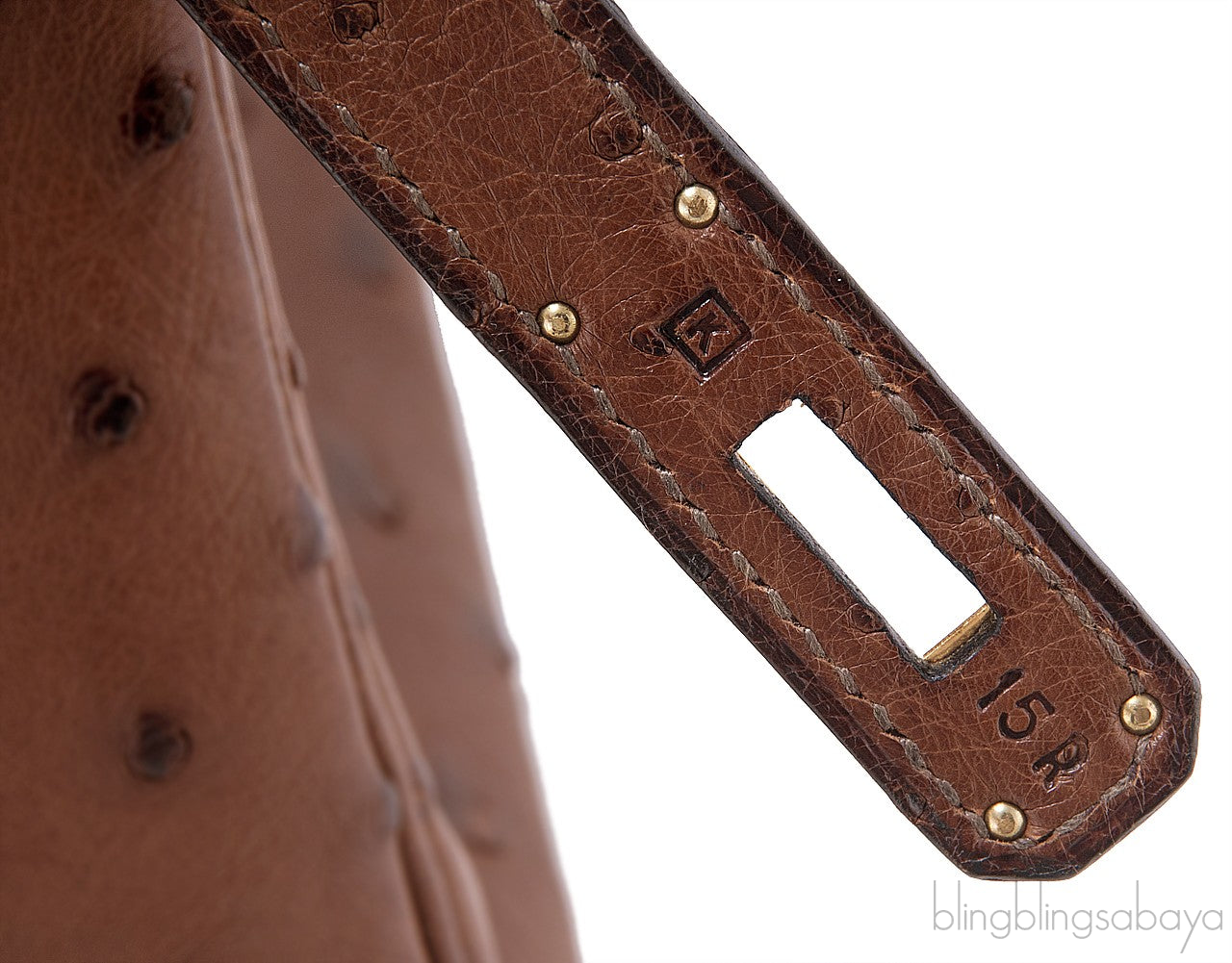 Birkin 30 Etrusque Chocolate Ostrich
